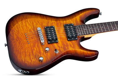 Schecter C 6 Plus in Vintage Sunburst