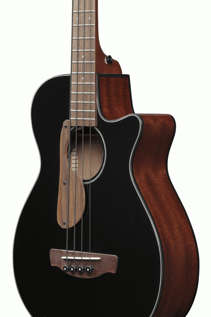 Ibanez AEGB24E Acoustic Bass in Black High Gloss