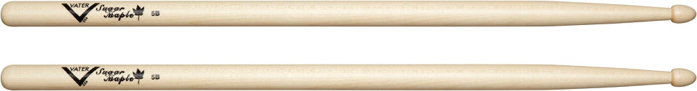 Vater VSMC5BW 5B Sugar Maple Classics Wood Tip Drumsticks