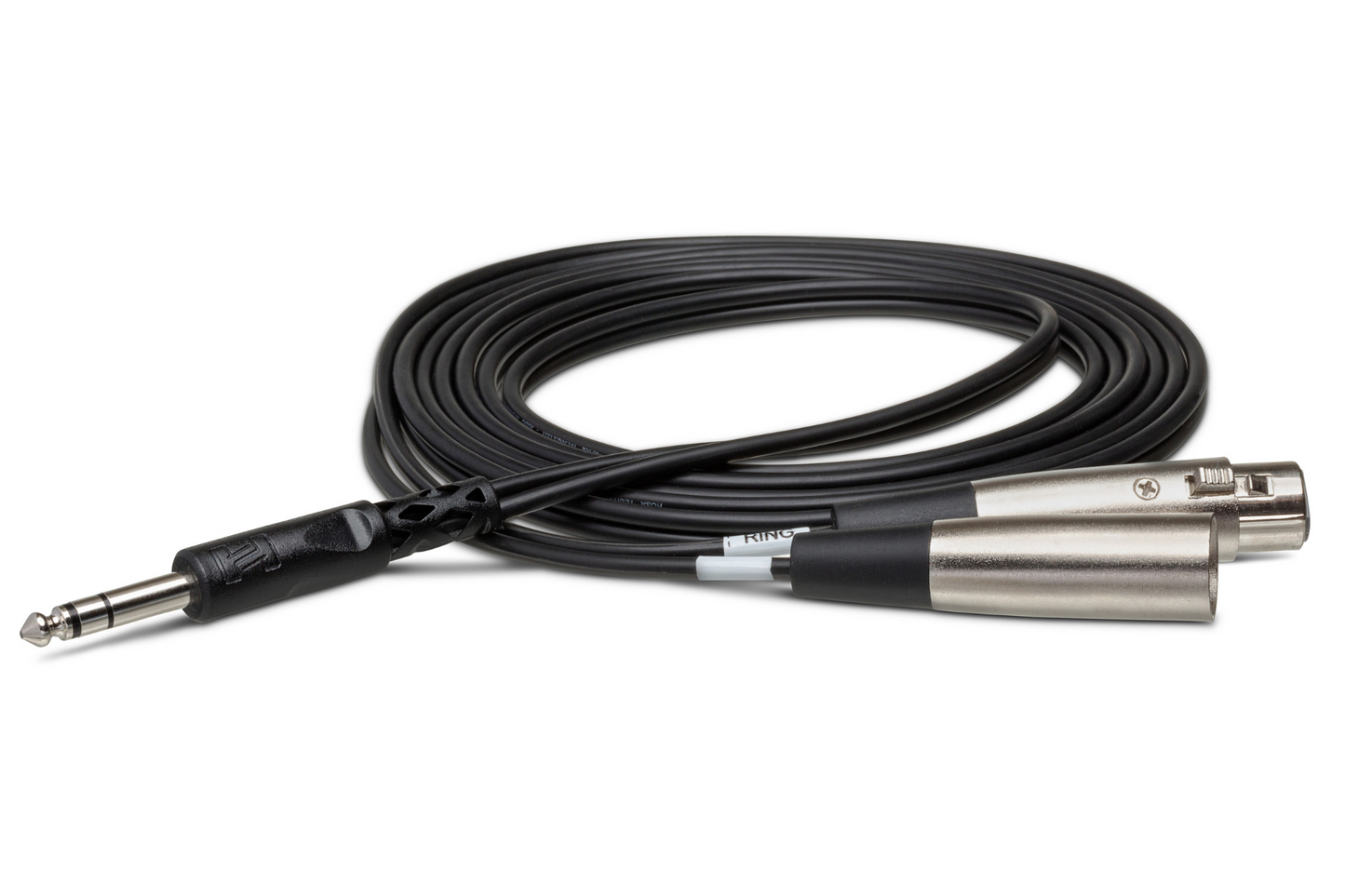 Hosa SRC203 Insert Cable, 1/4 IN TRS to XLR3M And XLR3F, 3 M