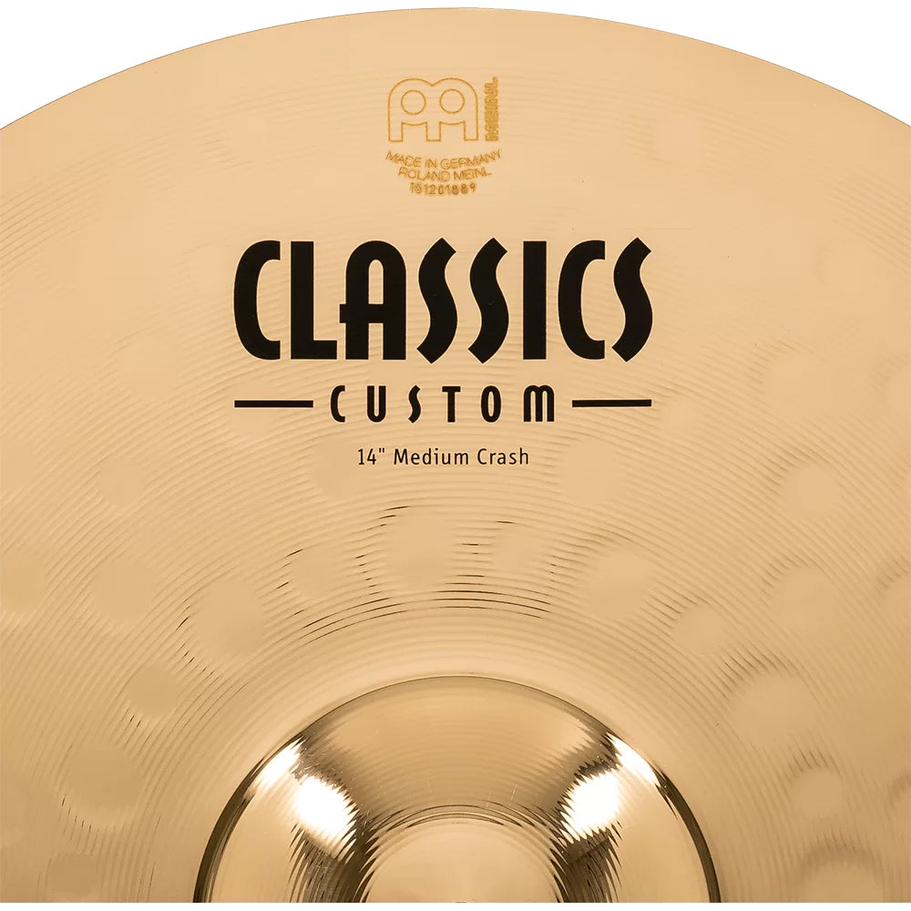 Meinl Cymbals Classics Custom Brilliant 14" Medium Crash