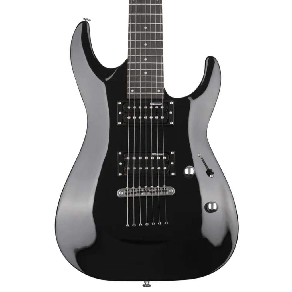 ESP LTD MH 17 7 STRING in BLACK