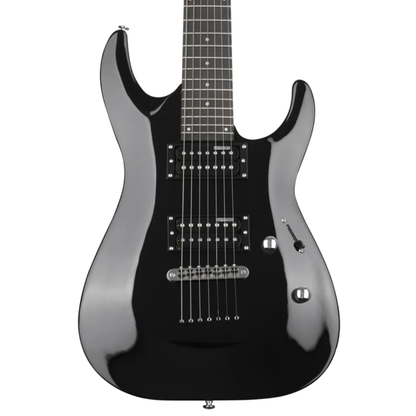 ESP LTD MH 17 7 STRING in BLACK