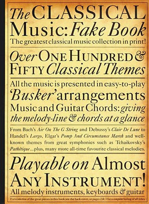 CLASSICAL MUSIC FAKE BOOK