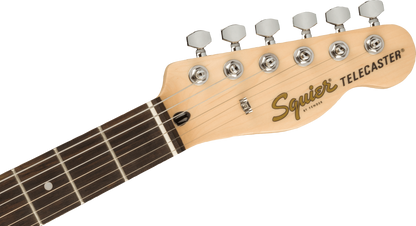 Squier FSR Affinity Series Telecaster, Laurel Fingerboard, White Pickguard in Ice Blue Metallic