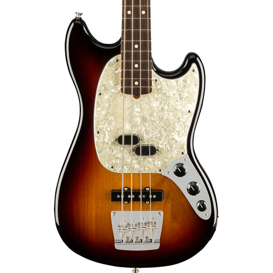 Fender American Performer Mustang Bass, Rosewood Fingerboard in 3 Color Sunburst