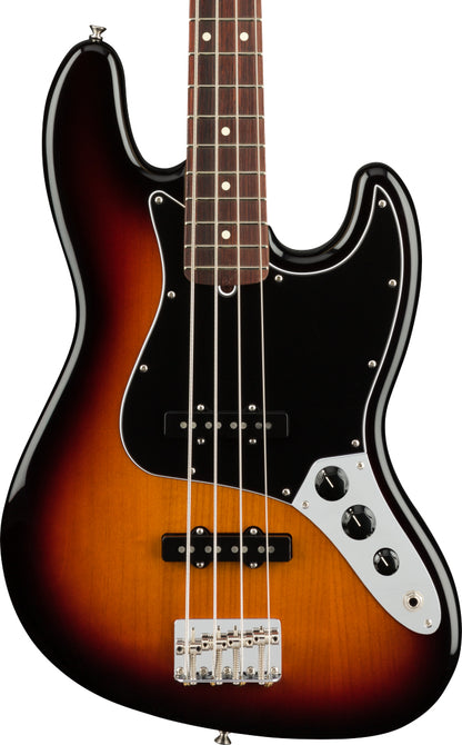 Fender American Performer Jazz Bass, Rosewood Fingerboard in 3 Color Sunburst