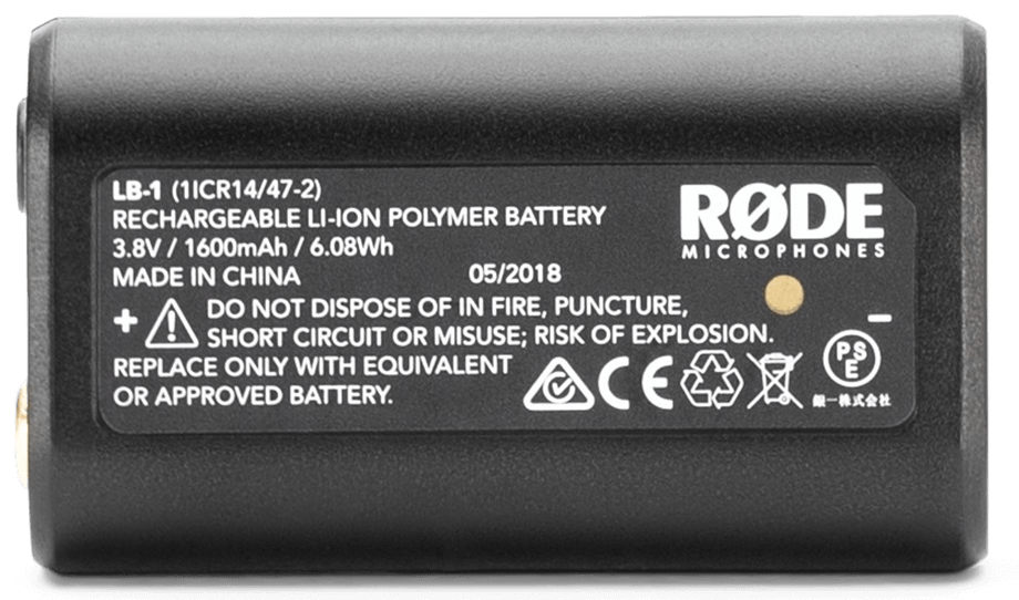 Rode LB1 Lithium ion Rechargeable Battery