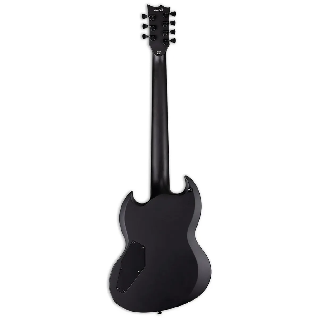 ESP LTD VIPER 1007 BARITONE 7 Strings in BLACK METAL