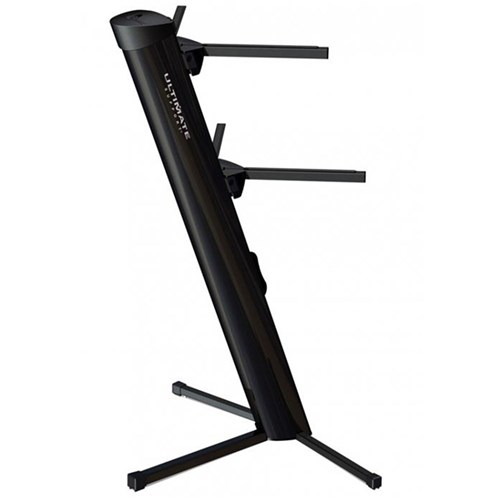 Ultimate Support AX48 PRO Two Tier Pro Column Keyboard Stand in Black