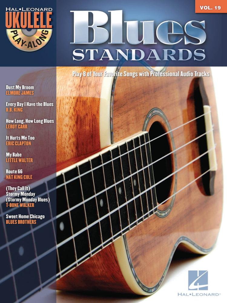 Blues Standards Ukulele Play Along Volume 19 BK/CD
