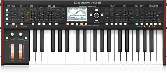 Behringer DeepMind 6 37 key Analog Synthesizer