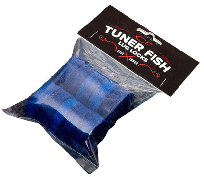 Tuner Fish Cymbal Felts 10 Pack in Blue
