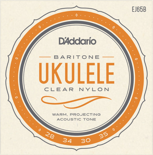 D'Addario EJ65B Baritone Ukulele Strings