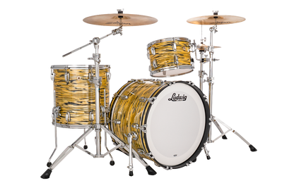 Ludwig Classic Maple 22" FAB Shell Pack in Lemon Oyster