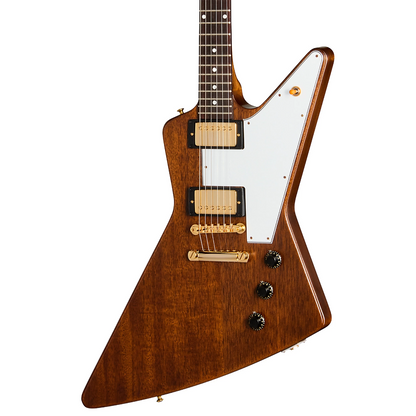 Gibson Custom 1958 Mahogany Explorer Reissue Electric Guitar in Antique Natural