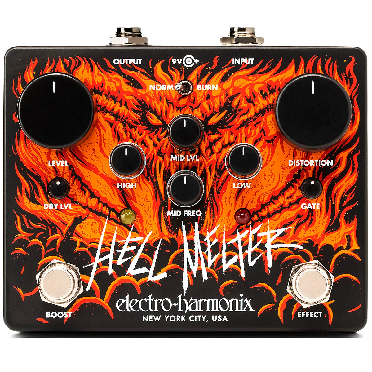 Electro Harmonix Hell Melter Distortion Pedal