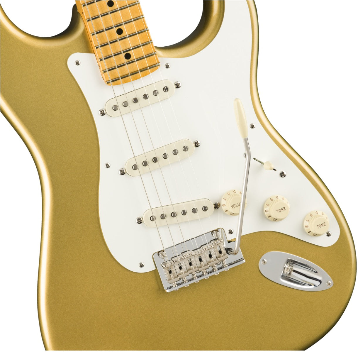 Fender Lincoln Brewster Stratocaster, Maple Fingerboard in Aztec Gold