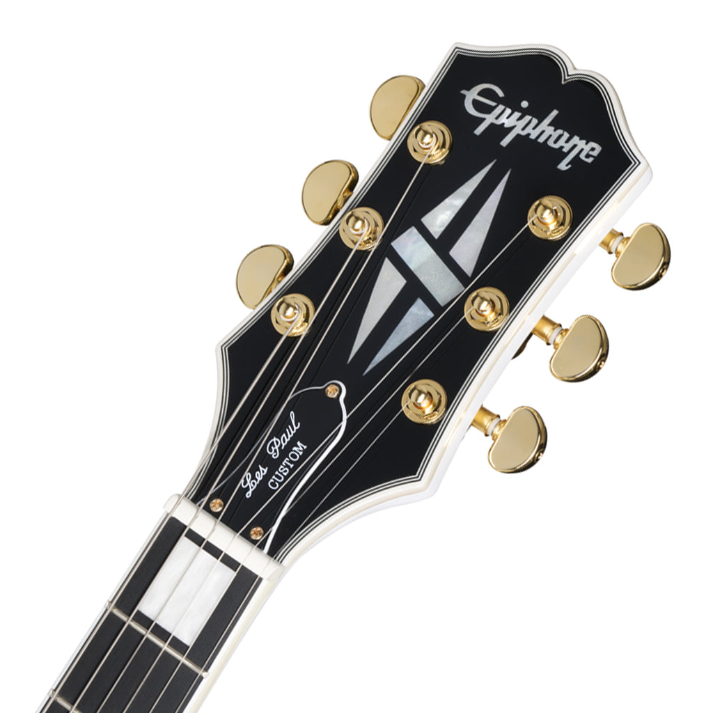 Epiphone Les Paul Custom w/Bag in Alpine White