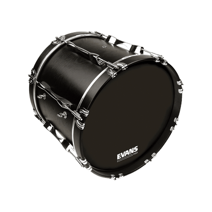 Evans MX1 20" Black Marching Bass Drum Head