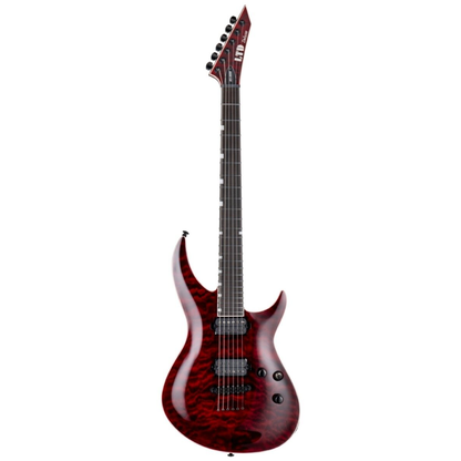 ESP E II Horizon NT II Electric Guitar in See Thru Black Cherry Sunburst