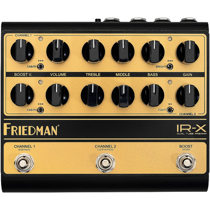 Friedman IR-X Dual Channel Preamp Pedal