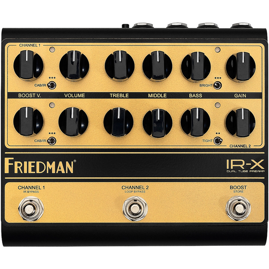Friedman IR-X Dual Channel Preamp Pedal