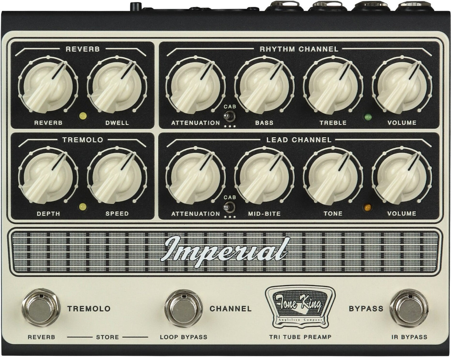 Tone King Imperial Dual Channel Tube Preamp Pedal