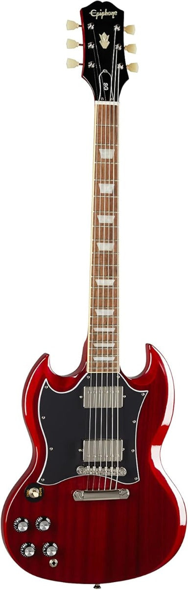 Epiphone SG Standard Left Handed Electric Guitar in Cherry