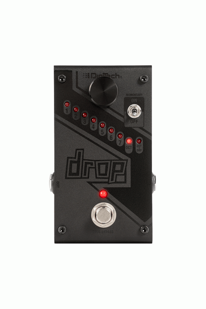 DigiTech Compact Polyphonic Drop Tune Pitch Shifter in Black