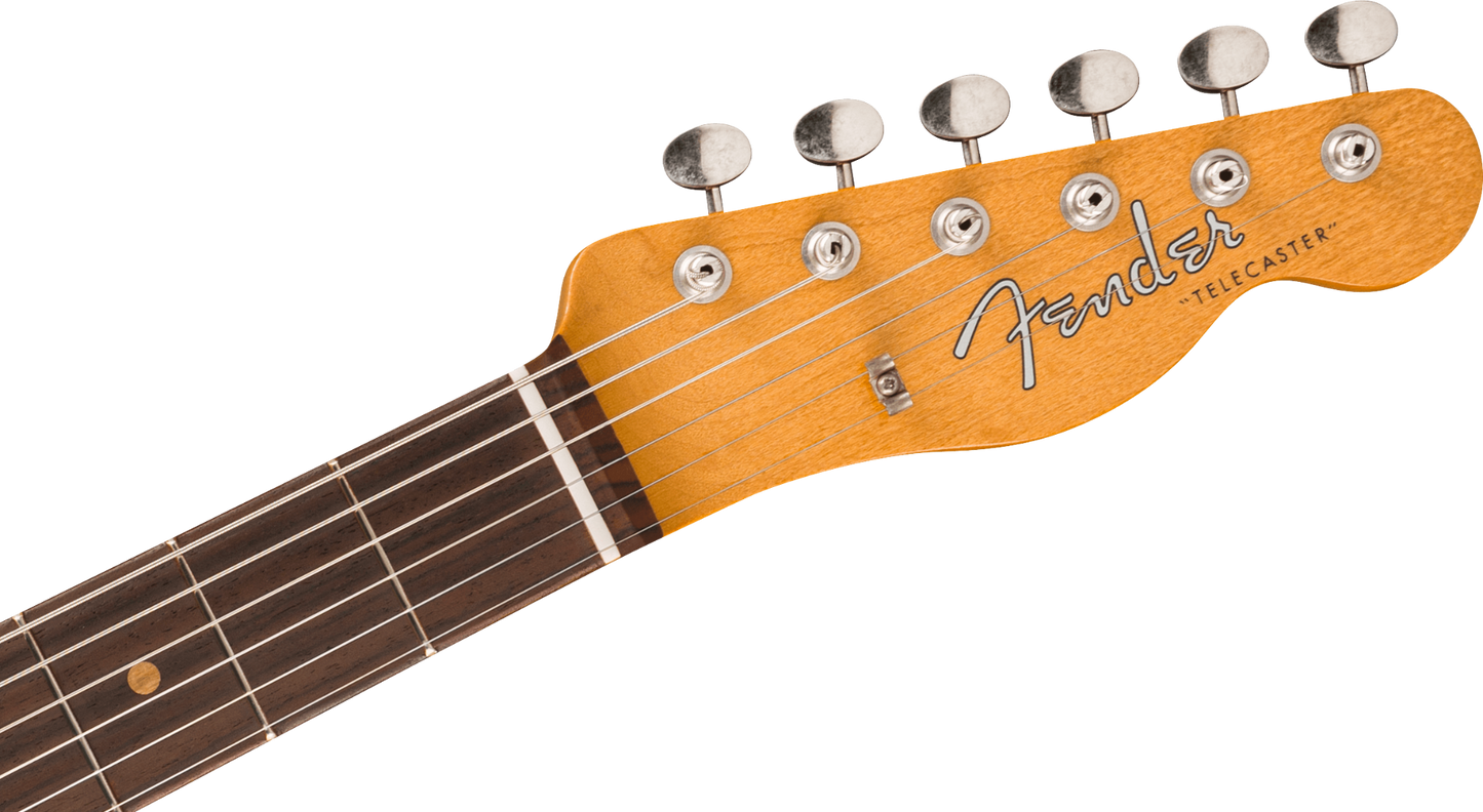 Fender Limited Edition Vintera II Road Worn '60s Telecaster, Rosewood Fingerboard in Burgundy Mist Metallic