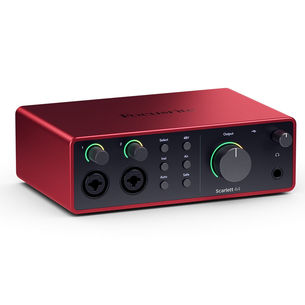 Focusrite Scarlett 4i4 4th Gen 4 in 4 out Audio Interface