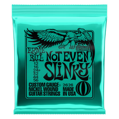 ERNIE BALL NOT EVEN SLINKY NICKEL WOUND ELECTRIC GUITAR STRINGS 12-56 GAUGE