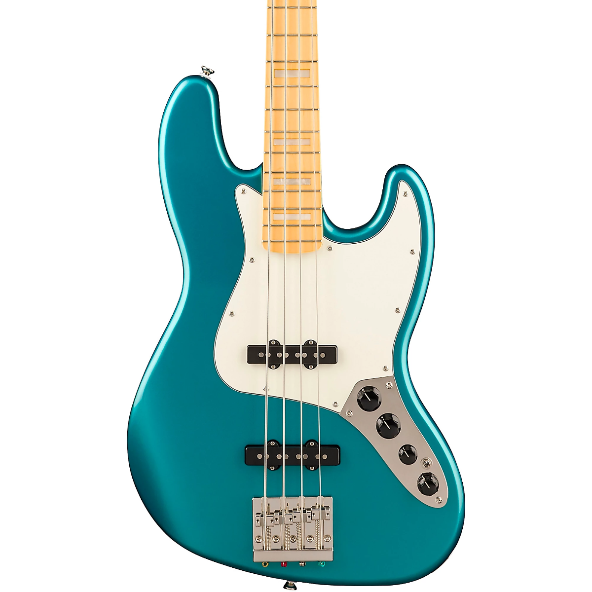 Squier Classic Vibe Active '70s Jazz Bass, Maple Fingerboard in Ocean Turquoise