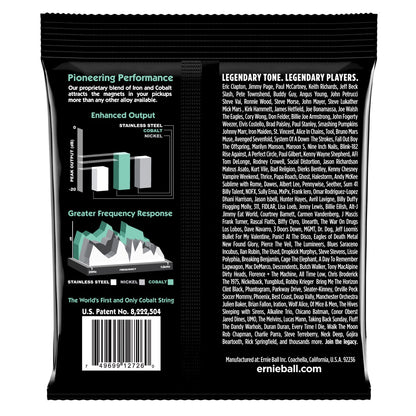 Ernie Ball Cobalt Slinky Electric Guitar Strings 12-56 Gauge