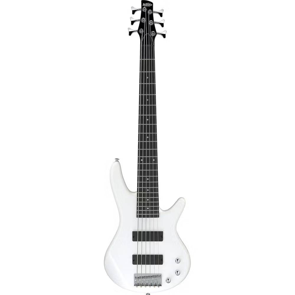 Ibanez GSR186 6 String Bass Guitar in Pearl White
