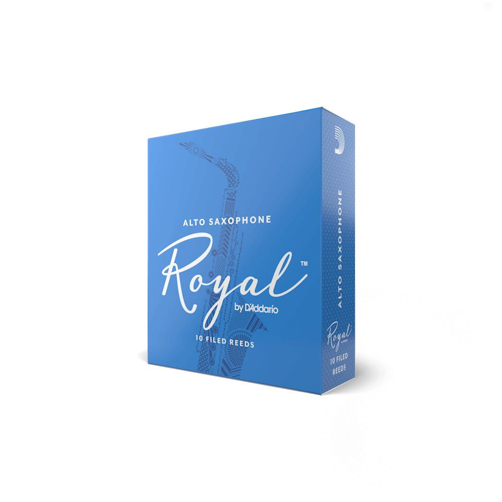 Royal By D'Addario Strength 2.5 10 Pack Alto Saxophone Reeds