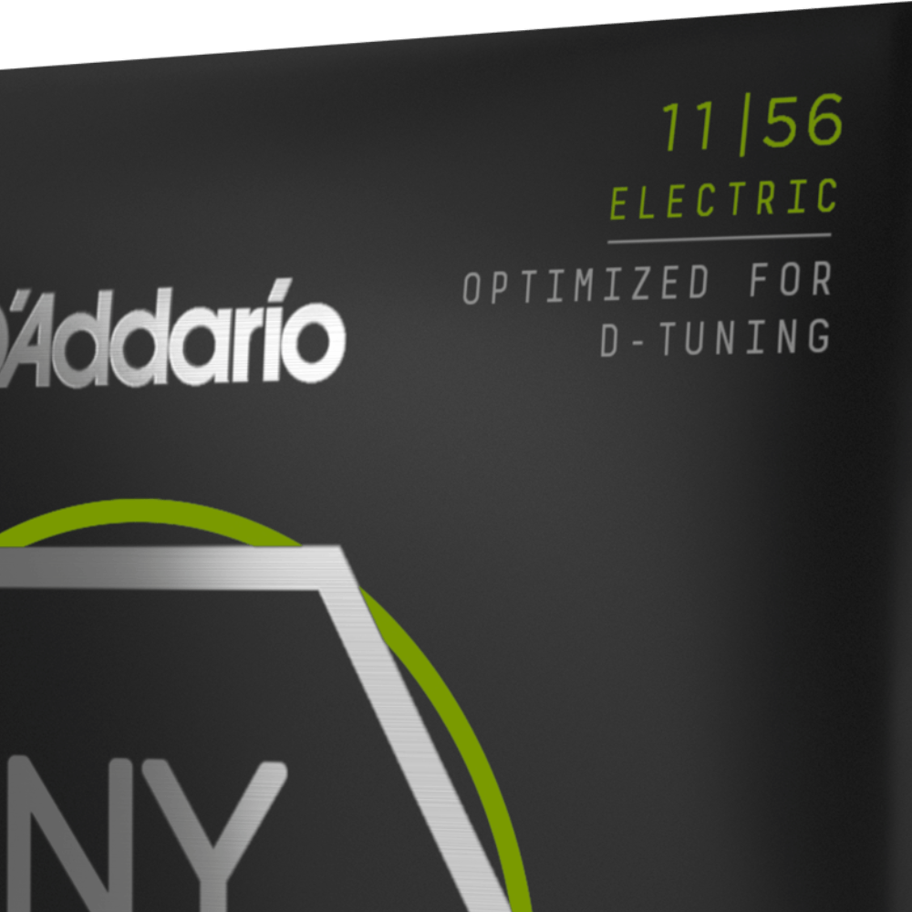 D'Addario NYXL1156 Nickel Wound Electric Guitar Strings Medium Top  Extra Heavy Bottom 11-56 Gauge
