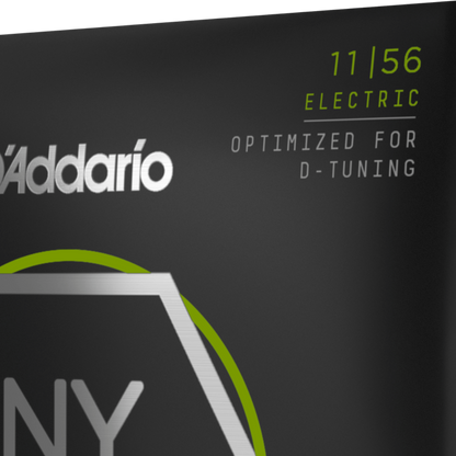 D'Addario NYXL1156 Nickel Wound Electric Guitar Strings Medium Top  Extra Heavy Bottom 11-56 Gauge