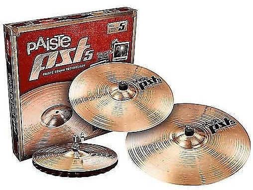 Paiste PST 5 Rock Cymbal Set 14"/16"/20"