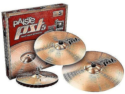 Paiste PST 5 Rock Cymbal Set 14"/16"/20"