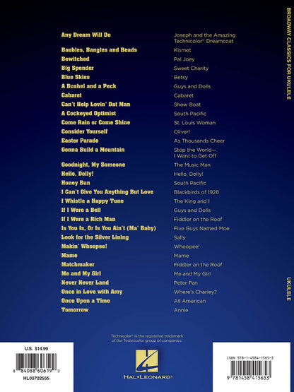 Broadway Classics For Ukulele