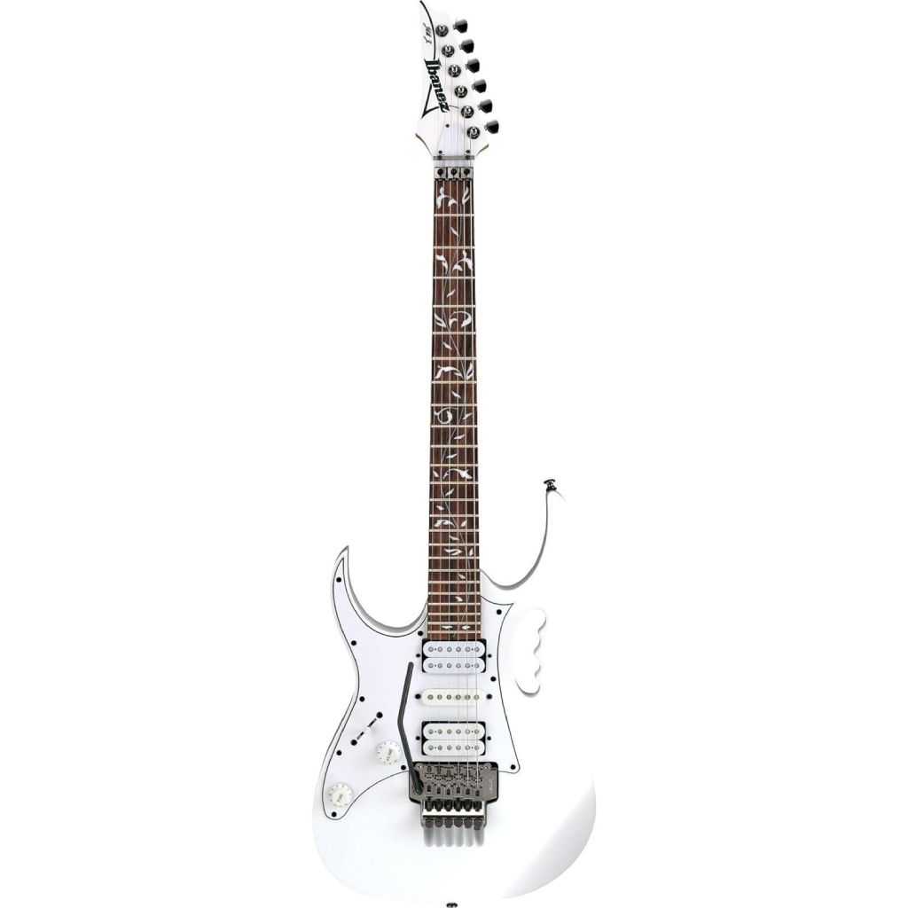 IBANEZ JEMJRL Steve Vai Signature LEFT HANDED Guitar in White