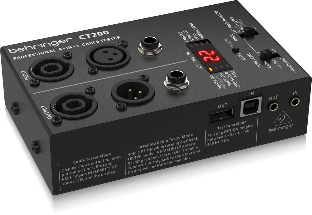 Behringer CT200 Cable Tester