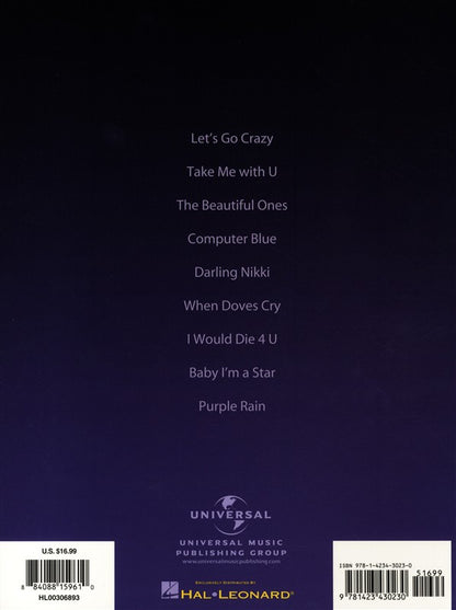 Purple Rain Prince And The Revolution PVG