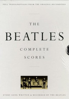 THE BEATLES COMPLETE SCORES BOX EDITION (O/P SUB)