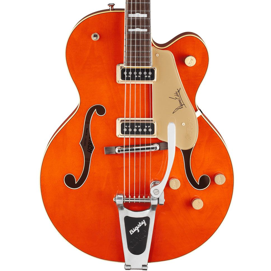 Gretsch G6120DE Duane Eddy Signature Hollow Body with Bigsby in Desert Sunrise