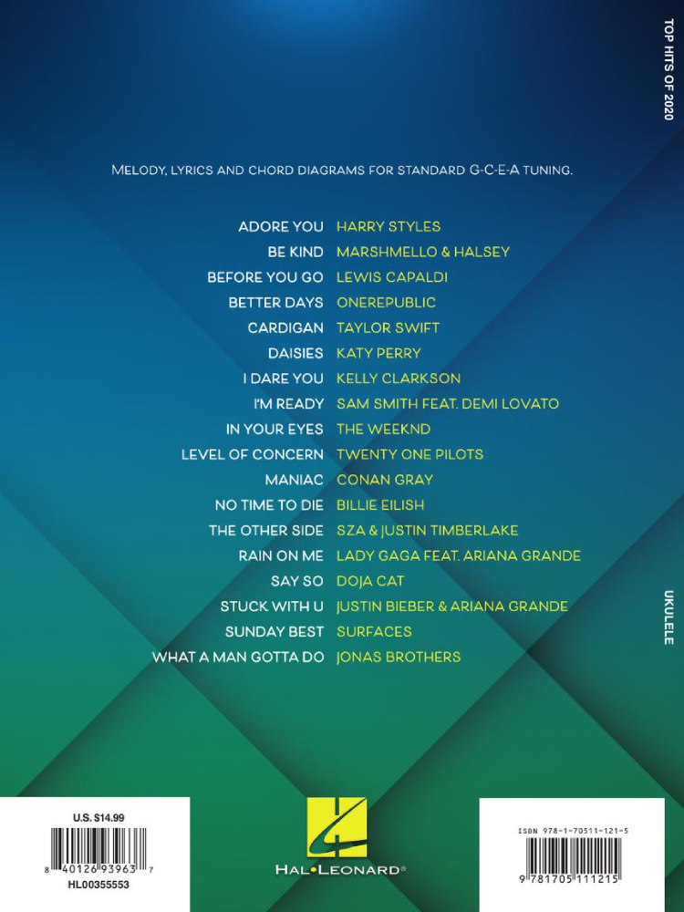 Top Hits of 2020 for Ukulele 18 of the Hottest Songs