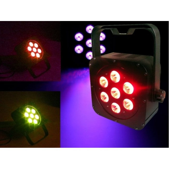 Light Emotion FLAT0307 3in1 RGB LED Flat Wash Fixture 7x3W