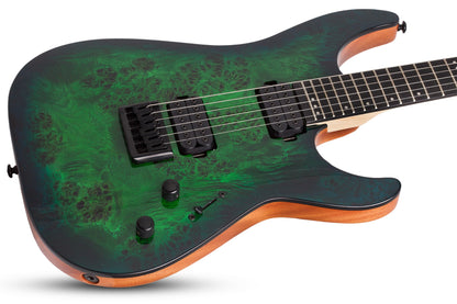 Schecter C 6 Pro in Aqua Burst